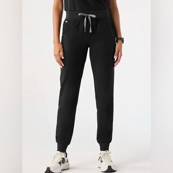 Figs Pants - Zamora Jogger Scrub Pants Black Size Small